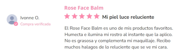 Review of the Rose face balm by Plá Essentials